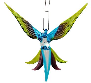 Hängevogel, Kolibri (blau-lila-grün)